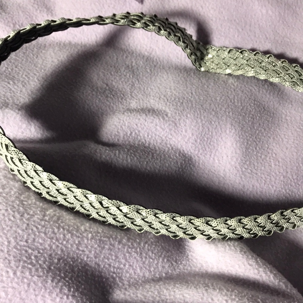 Silver belt
